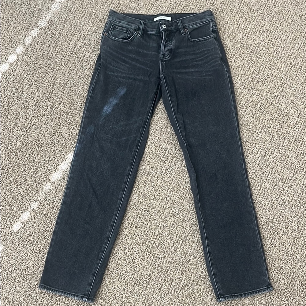 PacSun Women's Dark Wash Low Rise Straight Leg Jeans
